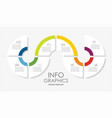 infographic design template with place for your vector image