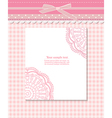 vintage background for invitation card vector image