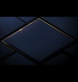abstract geometric pattern luxury dark blue vector image vector image