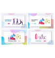 earning internet technologies teamwork and money vector image