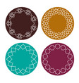moroccan colorful frames clipart vector image vector image