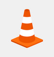 traffic cone vector image
