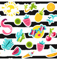 tropical seamless pattern vector image vector image