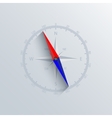 modern compass background vector image
