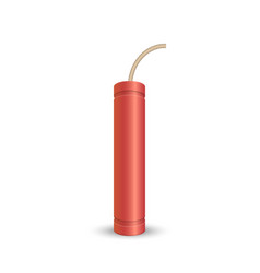 Red dynamite sticks vertical Royalty Free Vector Image
