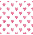 hearts seamless pattern valentines day backdrop vector image
