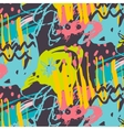creative hand drawn background pattern vector image vector image