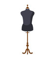 mannequin for dress or suit isolated on white vector image