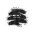 abstract halftone geometric background vector image