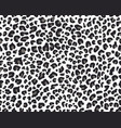pattern leopard skin vector image
