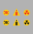 prohibition signs set oil industry production vector image vector image