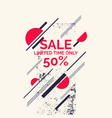 super summer sale abstract background vector image