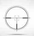 crosshair icon vector image