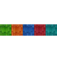 old roof tile or wooden wall textures vector image vector image