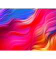 bright abstract background with colorful swirl vector image vector image