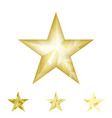 gold star background vector image