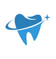 dental care icon logo vector image vector image
