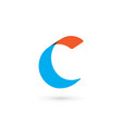 letter c logo icon design template elements vector image
