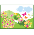 butterflies vector image vector image