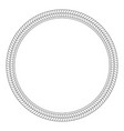 round decorative frame vector image