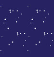 sky stars blue space seamless pattern vector image