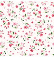 floral seamless pattern vector image vector image