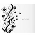 flower background vector image