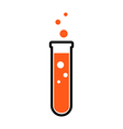 laboratory glass vector image