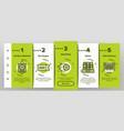 soccer champion 2020 onboarding icons set vector image vector image