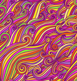hand drawn wavy background vector image