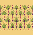 abstract floral seamless texture stylish oriental vector image vector image