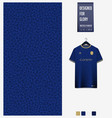 soccer jersey pattern design mosaic vector image vector image