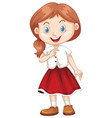 cute children cartoon vector image vector image