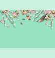 spring background vector image vector image