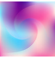 abstract creative fluid multicolored blurred vector image