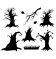 trees vector image vector image