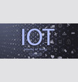 internet of things iot devices vector image vector image