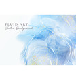 violet cyan blue liquid watercolor background vector image