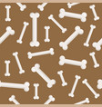 bone seamless pattern for use as wallpaper vector image vector image