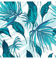 vintage seamless exotic background vector image