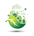green city 2 vector image vector image