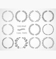 round frames vector image