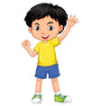 cute children cartoon vector image vector image