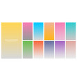 modern colorful soft background gradients vector image