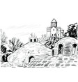 tbilisi vector image
