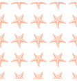 sea star pattern 3 vector image vector image