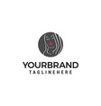 women face beauty salon hair cosmetic logo vector image vector image