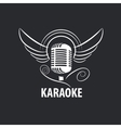 logo karaoke vector image