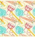 seamless musical instruments vector image