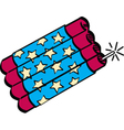 firecracker vector image vector image